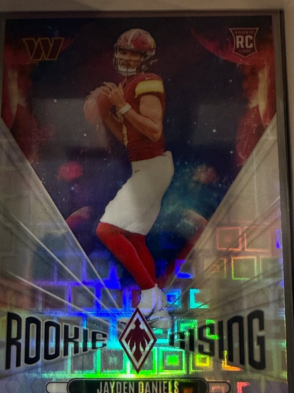 2024 Phoenix Jayden Daniels Pandora Rookie Rising Insert RC RR-JDS